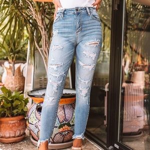High Waisted Skinny jeans